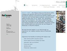 Tablet Screenshot of fallcon.ca